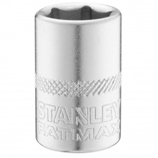 Головка торцева STANLEY 1/4" х 11 мм, з шестигранним профілем стандартна, метрична.