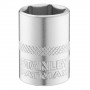 Головка торцева STANLEY 1/4" х 13 мм, з шестигранним профілем стандартна, метрична.