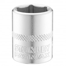 Головка торцева STANLEY 1/4" х 14 мм, з шестигранним профілем стандартна, метрична.