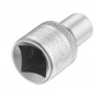 Головка торцева STANLEY 1/2" х 8 мм, з шестигранним профілем, метрична.
