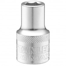 Головка торцева STANLEY 1/2" х 10 мм, з шестигранним профілем, метрична.