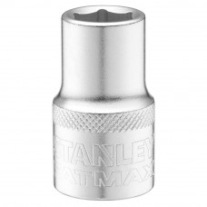 Головка торцева STANLEY 1/2" х 12 мм, з шестигранним профілем, метрична.