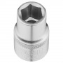 Головка торцева STANLEY 1/2" х 12 мм, з шестигранним профілем, метрична.