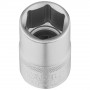 Головка торцева STANLEY 1/2" х 16 мм, з шестигранним профілем, метрична.