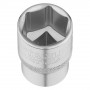 Головка торцева STANLEY 1/2" х 20 мм, з шестигранним профілем, метрична.