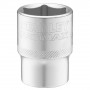 Головка торцева STANLEY 1/2" х 22 мм, з шестигранним профілем, метрична.
