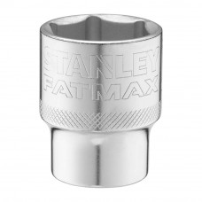 Головка торцева STANLEY 1/2" х 24 мм, з шестигранним профілем, метрична.