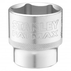 Головка торцева STANLEY 1/2" х 34 мм, з шестигранним профілем, метрична.
