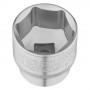 Головка торцева STANLEY 1/2" х 34 мм, з шестигранним профілем, метрична.