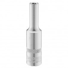Головка торцева STANLEY 1/4" х 4 мм, з шестигранним профілем висока, метрична.