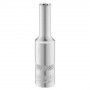 Головка торцева STANLEY 1/4" х 4 мм, з шестигранним профілем висока, метрична.
