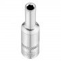 Головка торцева STANLEY 1/4" х 4 мм, з шестигранним профілем висока, метрична.