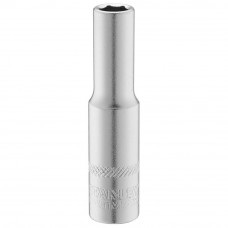 Головка торцева STANLEY 1/4" х 6 мм, з шестигранним профілем висока, метрична.