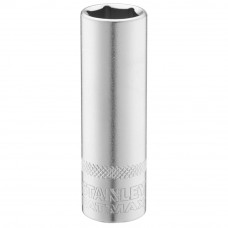 Головка торцева STANLEY 1/4" х 11 мм, з шестигранним профілем висока, метрична.
