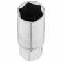 Головка торцева STANLEY 1/4" х 21 мм, з шестигранним профілем висока, метрична.
