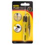 Пробоєць STANLEY "FatMax® Interchangeable Nail Set" з переставним наконечником d = 0.8 мм + 1.6 мм, L = 76 мм.