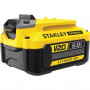 Акумуляторна батарея STANLEY FatMax, 18 В, 6 Аг, час зарядки 90 хв, вага 0.93 кг