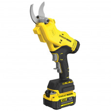 Ножниці садові - секатор акумуляторний STANLEY FATMAX 18 В, Li-Ion 4 Аг, для легкого та гнучкого обрізання кущів, гілок дерев та всіх видів рослин. Достатня ріжуча здатність та потужність для чистого зрізу вологих та