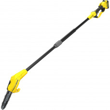 Висоторіз акумуляторний з розбірною штангою Stanley FatMax, 20 В, 4 Аг, довжина шини 20 см, ланцюг 3/8, загальна довжина інструменту без шини, 1 акумулятор  і зарядний пристрій, вага 6.2 кг
