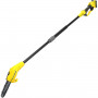 Висоторіз акумуляторний з розбірною штангою Stanley FatMax, 20 В, 4 Аг, довжина шини 20 см, ланцюг 3/8, загальна довжина інструменту без шини, 1 акумулятор і зарядний пристрій, вага 6.2 кг