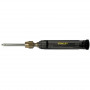 Викрутка - набір STANLEY "Multibit Precisio", зі змінними бітами SL3.5, SL5, PH1 та шилом