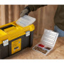 Ящик STANLEY "ESSENTIAL" (19"), пластиковий, 482 х 254 х 250 мм..