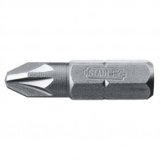 Біта STANLEY з шестигранним хвостовиком 1/4’ Pz1, L = 25 мм, 25 од.
