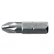 Біта STANLEY з шестигранним хвостовиком 1/4’ Pz2, L = 25 мм, 25 од.