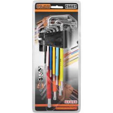 Набір зірочок TORX T10-T50 довгі S2, C6602