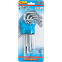 Набір зірочок TORX T10-T50, довгі, 9 шт., C6613