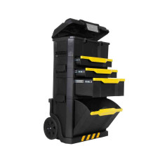 Ящик STANLEY "MODULAR ROLLING WORKSHOP", 866 х 488 х 348 мм, на колесах, пластмасовий.