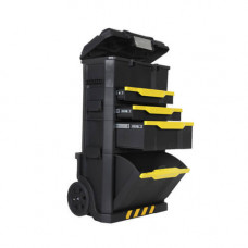 Ящик STANLEY "MODULAR ROLLING WORKSHOP", 866 х 488 х 348 мм, на колесах, пластмасовий.