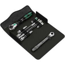Набір тріскачок Wera Kraftform Kompakt Zyklop MS1 Metal / Speed 1/4 "8 шт. WE05135949001