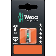 Свердло Wera Impaktor, TORX T25 x 25 мм, 867/1, блістер WE05073925001