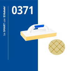 Кубала 0371 Терка з Х-посіченою губкою 140х280мм