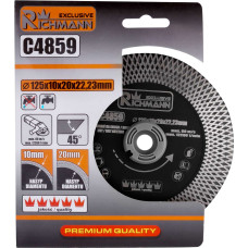 Диск алмазний 125x1,9 мм, C4859